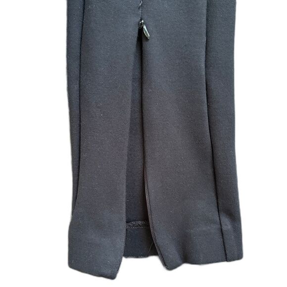 Maeve Anthropologie Ankle-Zip Black Stretch Skinny Pants size 0 - Picture 13 of 14